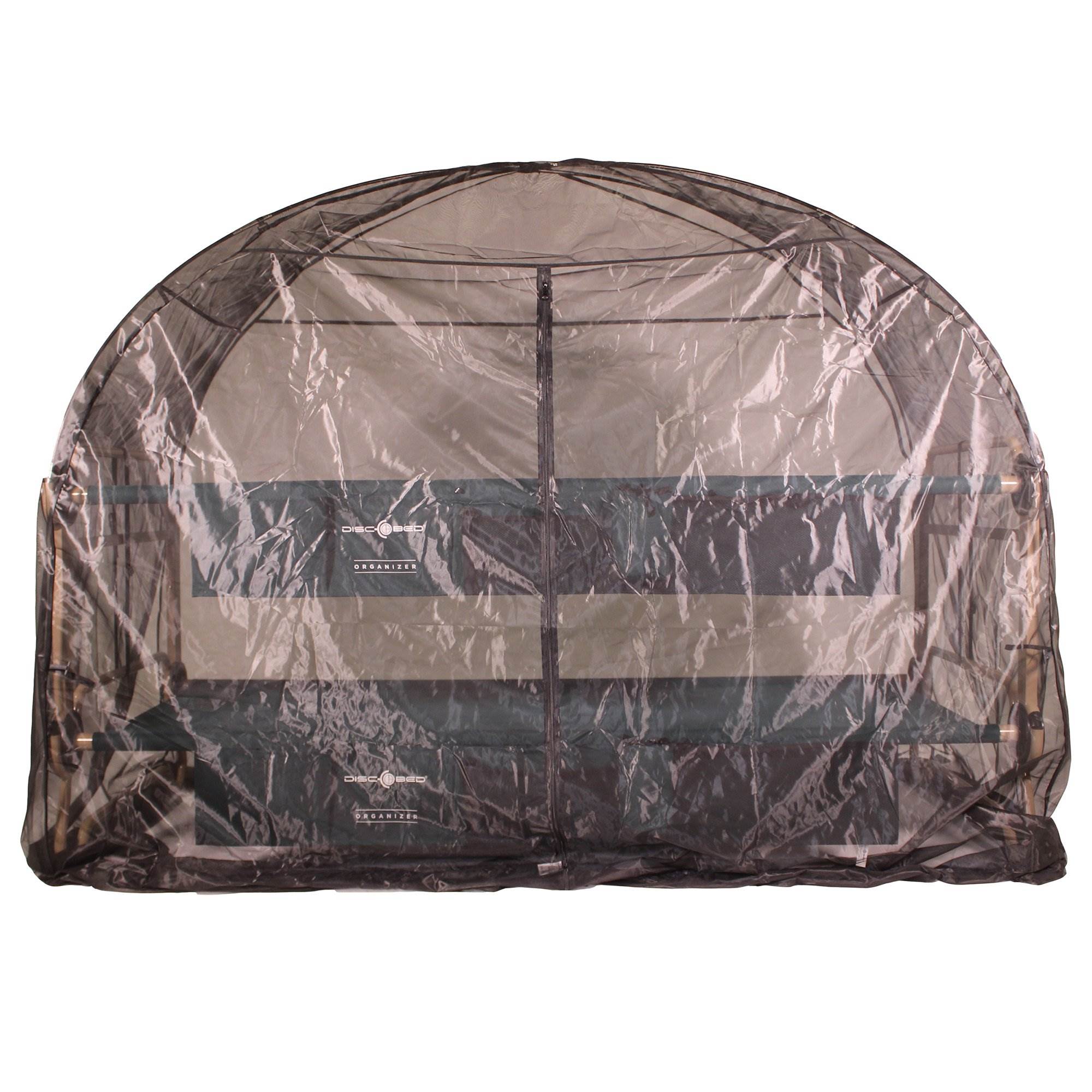 Disc-O-Bed Mosquito Net and Frame for Bunkable Camping Cots, Green (2 Pack)