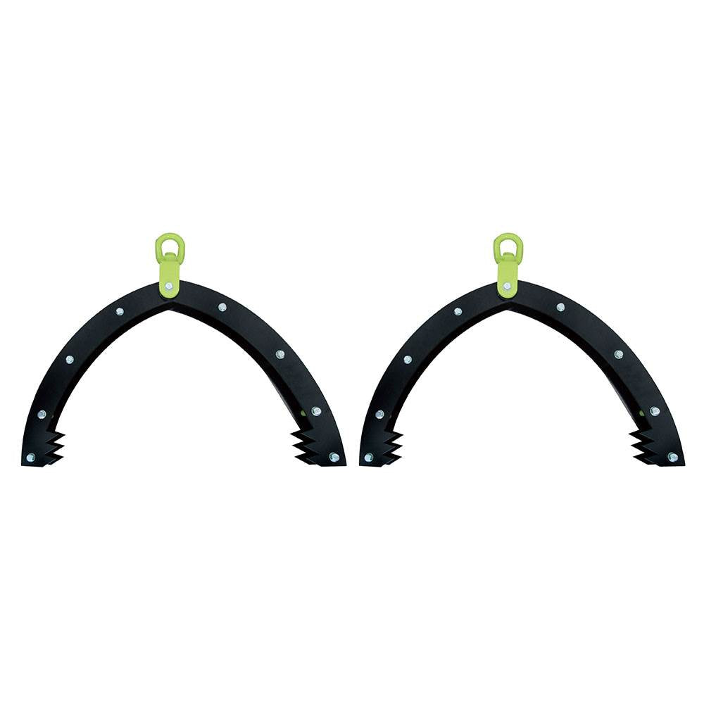 Timber Tuff 22" Forestry Logging Lifting & Dragging Mini Log Grapple (2 Pack) - VMInnovations