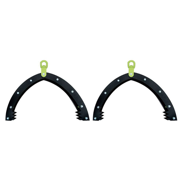 Timber Tuff 22" Forestry Logging Lifting & Dragging Mini Log Grapple (2 Pack) - VMInnovations