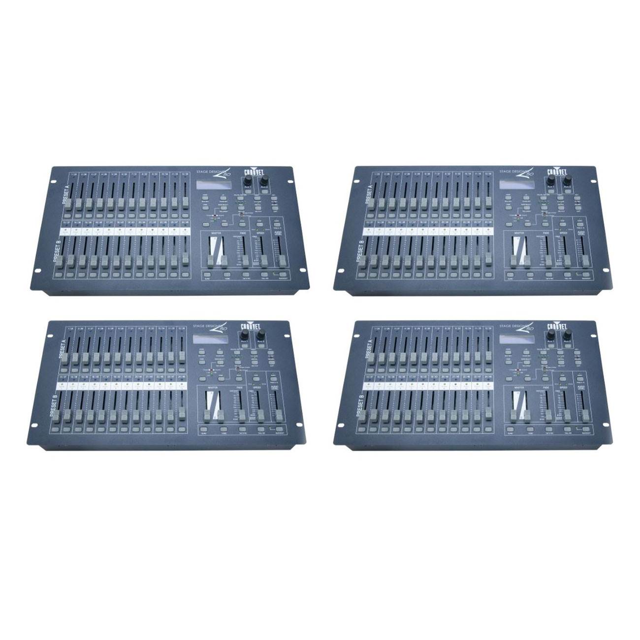 Chauvet Stage Designer 50 - 48 Channel Dimming Console/Light Controller (4 Pack) - VMInnovations