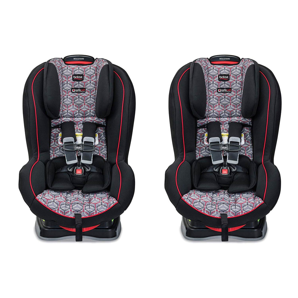 Britax Essentials Emblem Rear or Forward Facing Convertible Car Seat (2 Pack)