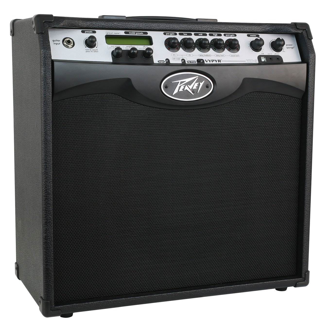 Peavey Vypyr VIP 3 Modeling Instrument Guitar/Bass 100 Watt 12" Amp (2 Pack)