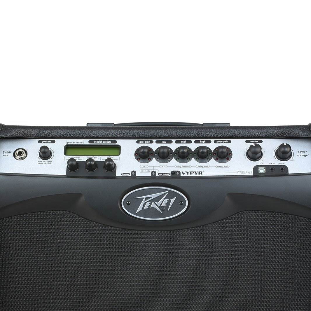 Peavey Vypyr VIP 3 Modeling Instrument Guitar/Bass 100 Watt 12" Amp (4 Pack)
