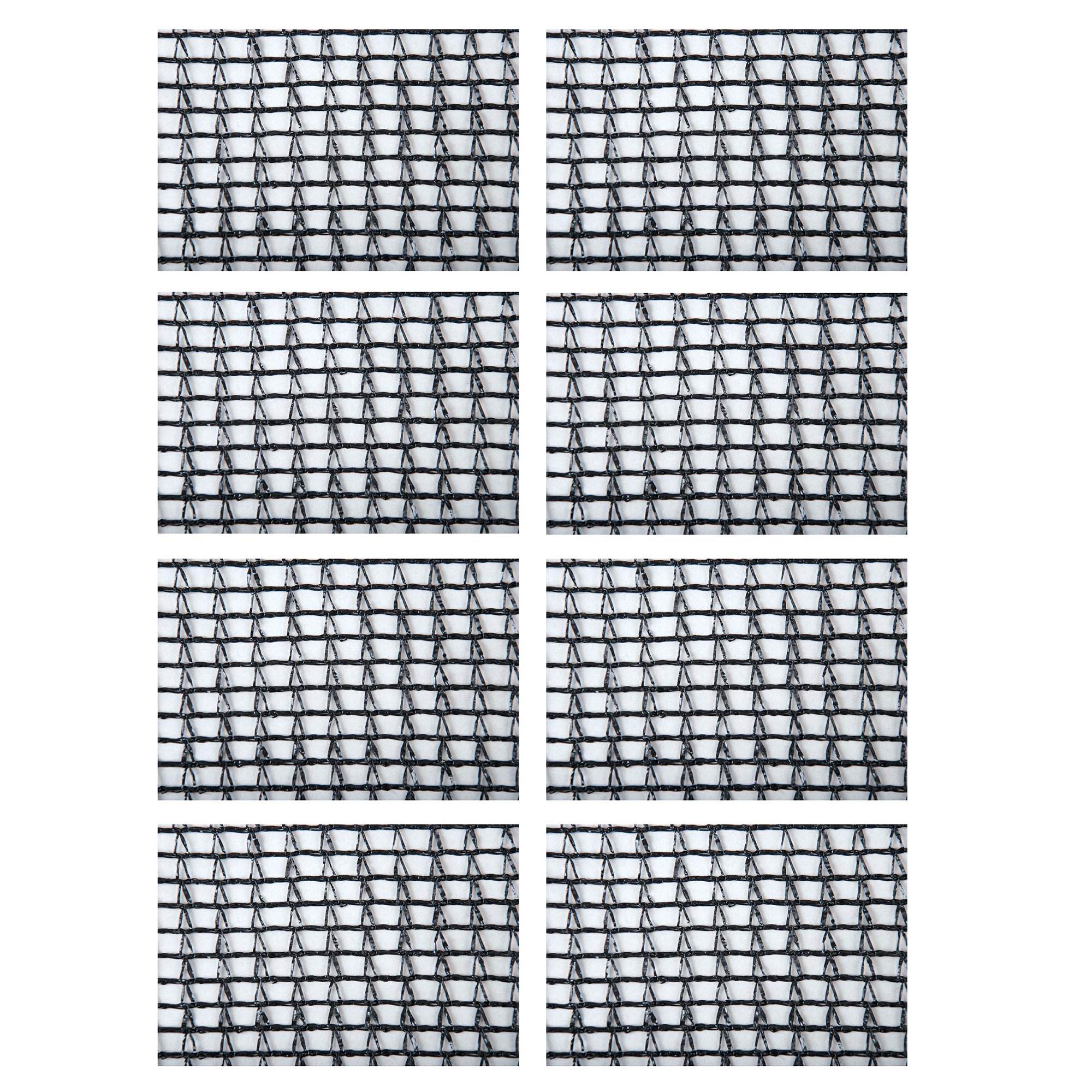 DeWitt 14 Foot Garden Bird Barricade Plant Protector Deluxe Netting (8 Pack)