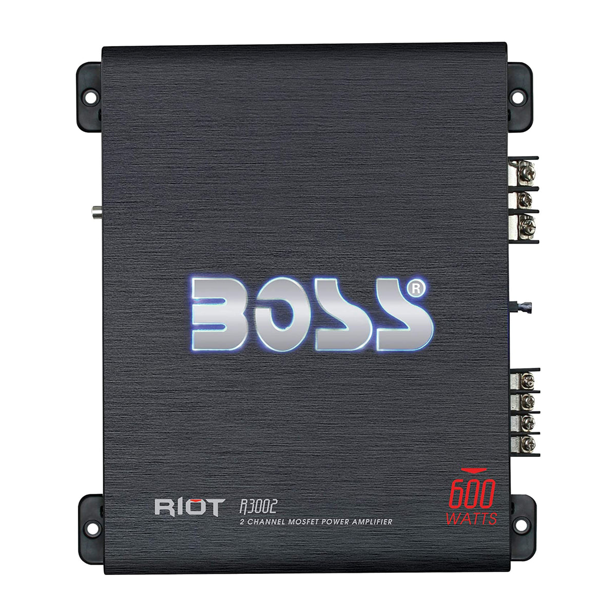 BOSS 600W 2-Channel Ch MOSFET Car Audio Power Amplifier Amp & Remote (4 Pack)