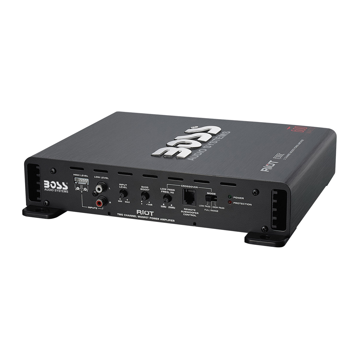 BOSS 600W 2-Channel Ch MOSFET Car Audio Power Amplifier Amp & Remote (4 Pack)