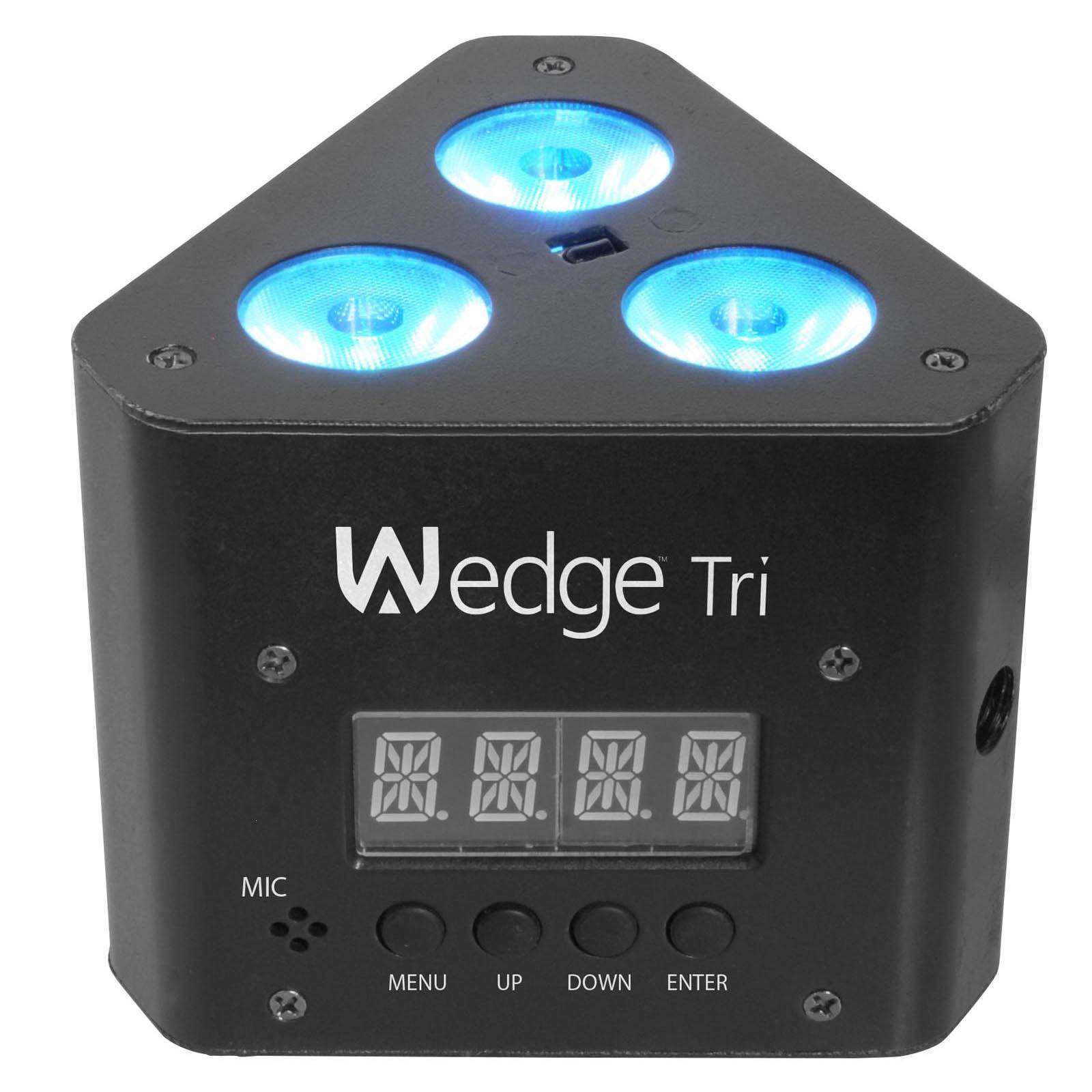 Chauvet DJ Transport Bag (2 Pack) & DJ Wedge Light Effect w/ Remote (2 Pack)