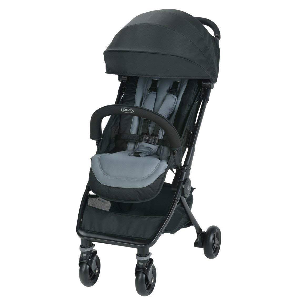 Graco Jetsetter One Hand Ultra Compact Quick Connect Compatible Stroller, Rhett