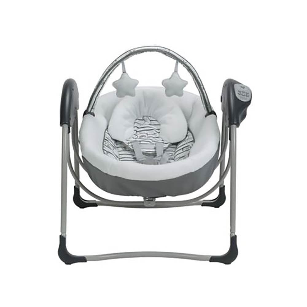 Graco Glider Lite LX 6 Speed Gliding Swing w/ Music & Sounds, Ripley (Open Box)