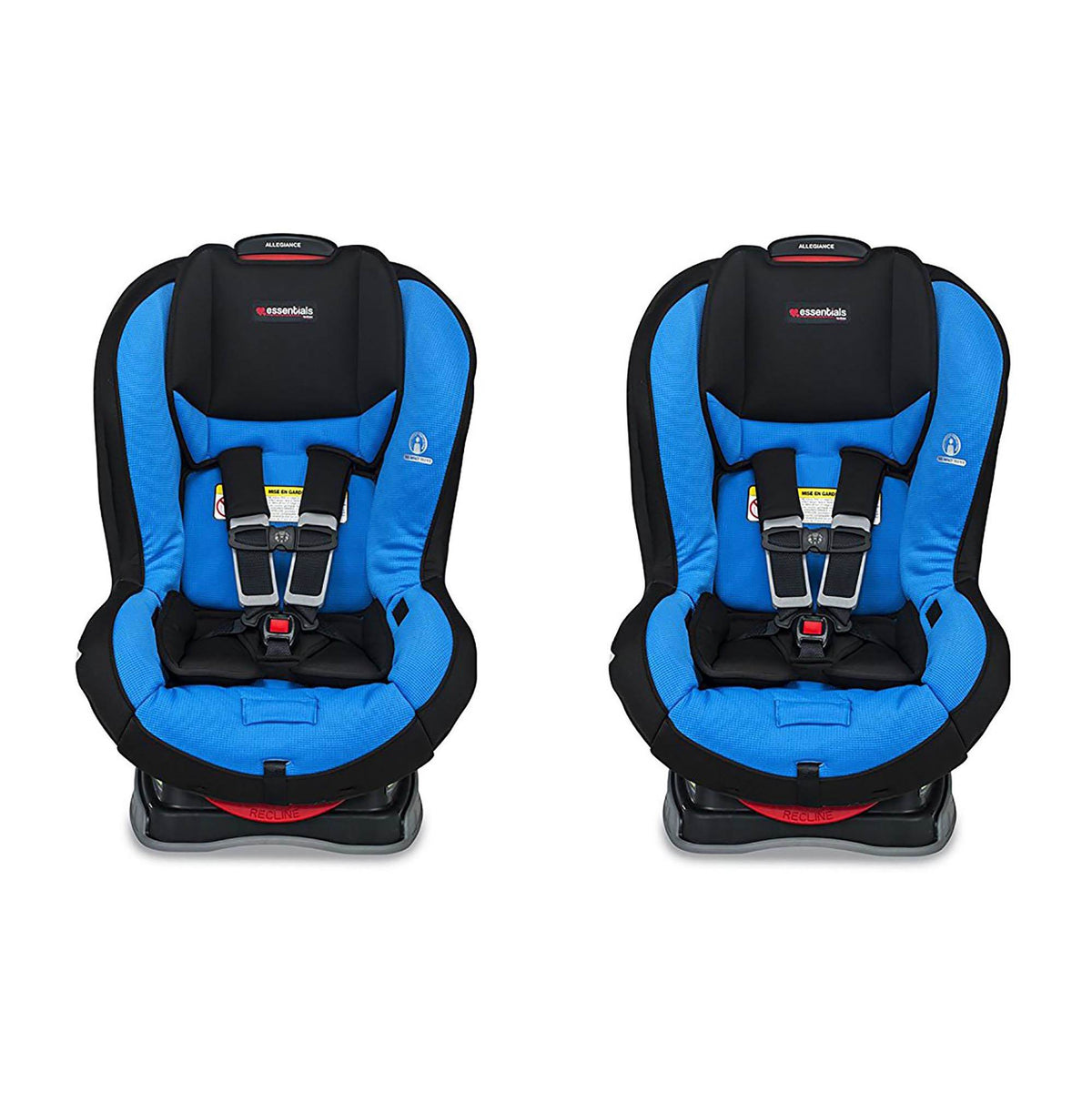 Britax Allegiance Rear/Forward Facing Convertible Child Safety Car Seat (2 Pack)
