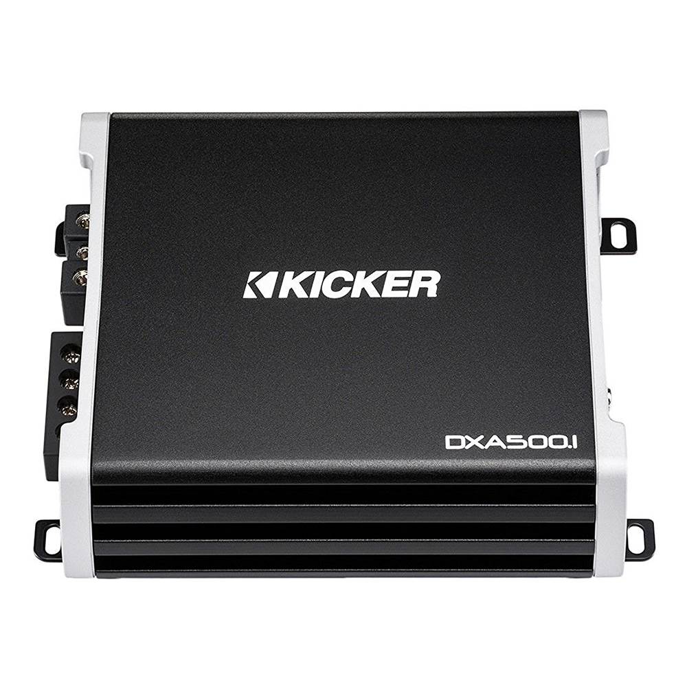 Kicker DXA 500 Watt Monoblock Class D Subwoofer Car Audio Amplifier (4 Pack)