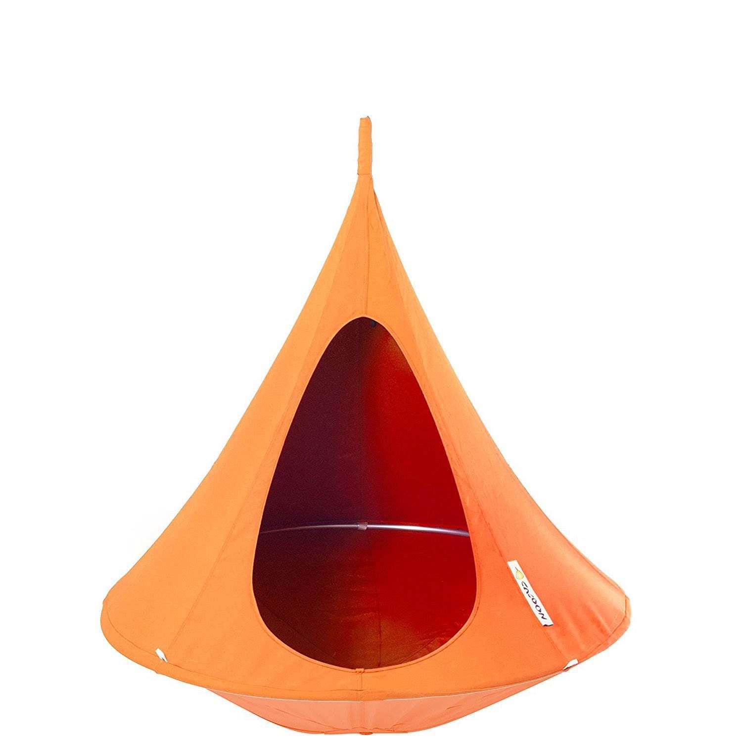 Vivere Bonsai Cacoon Lightweight Soft Indoor or Outdoor Hammock, Mango (4 Pack)