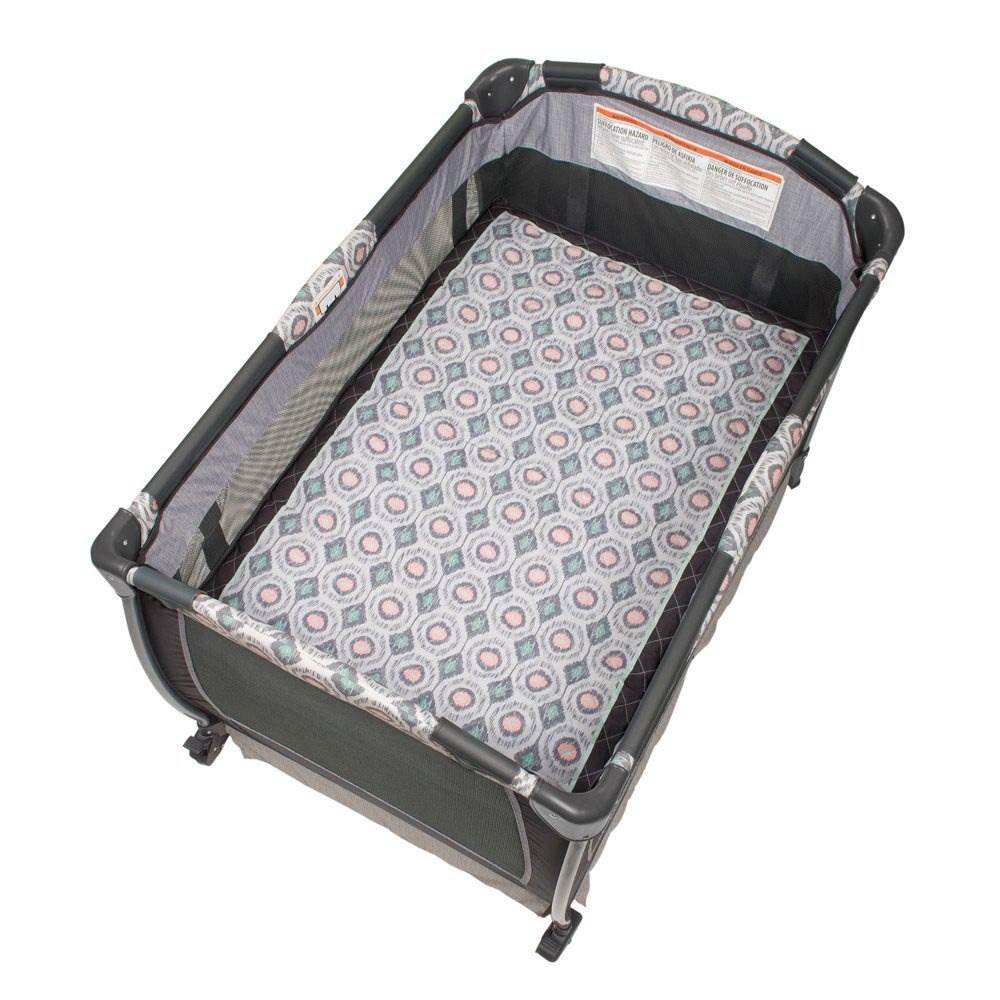 Baby Trend Deluxe Crib Haven Portable Deluxe Nursery Playard, Artisan (2 Pack)