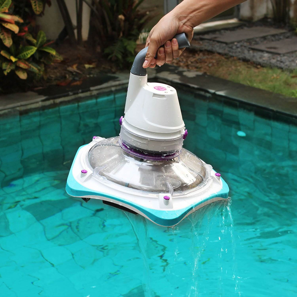 Kokido Telsa 80 Rechargeable Electric Underwater Pool Vacuum Cleaner (2 Pack)