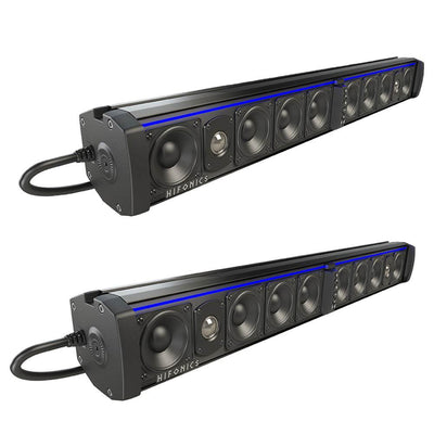 Hifonics Thor Powered Bluetooth ATV UTV 10-Speaker Sound Bar w/Amp (2 Pack)