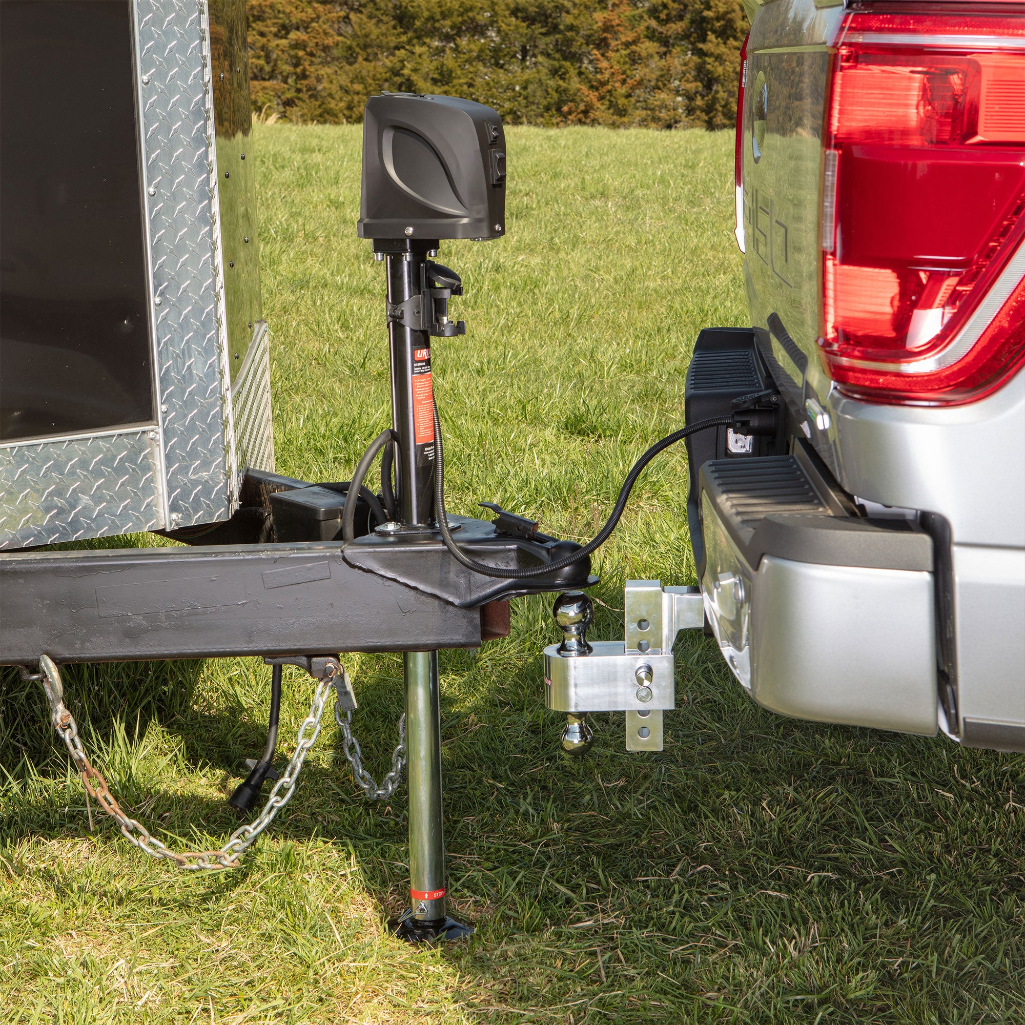 Uriah Products Electric 7 Way Connector Trailer Jack (For Parts) (2 Pack) - VMInnovations