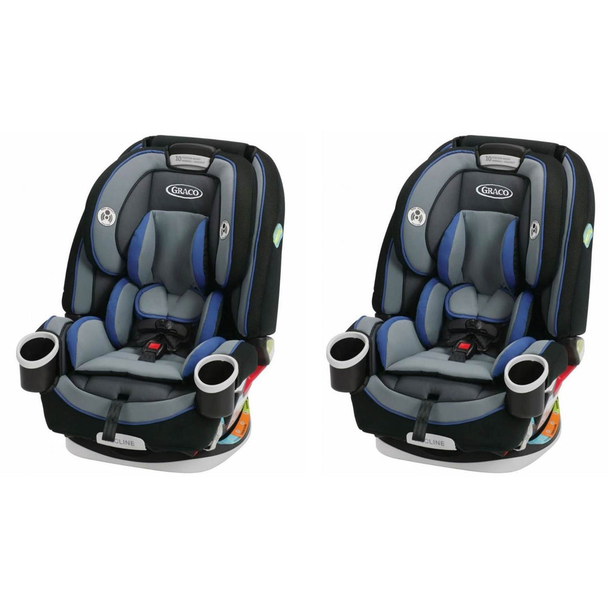 Graco Simply Safe Harness 4 in 1 Convertible Child Car Safety Seat (2 Pack)