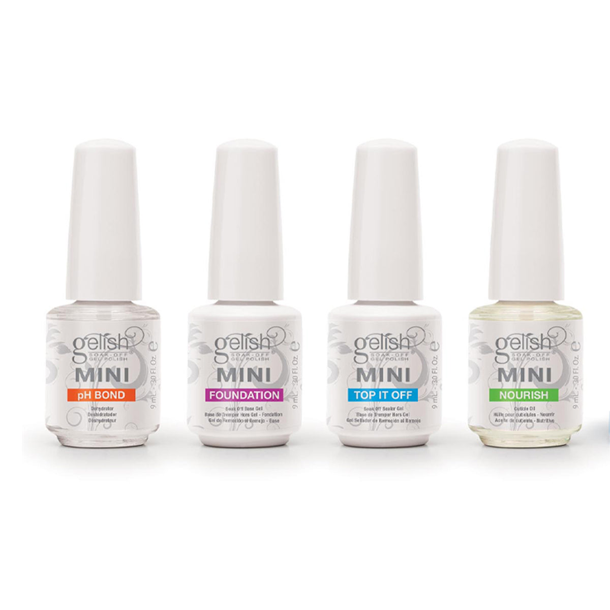 Gelish 9mL Out in the Open Collection Gel Nail Polish & MINI Complete Basix