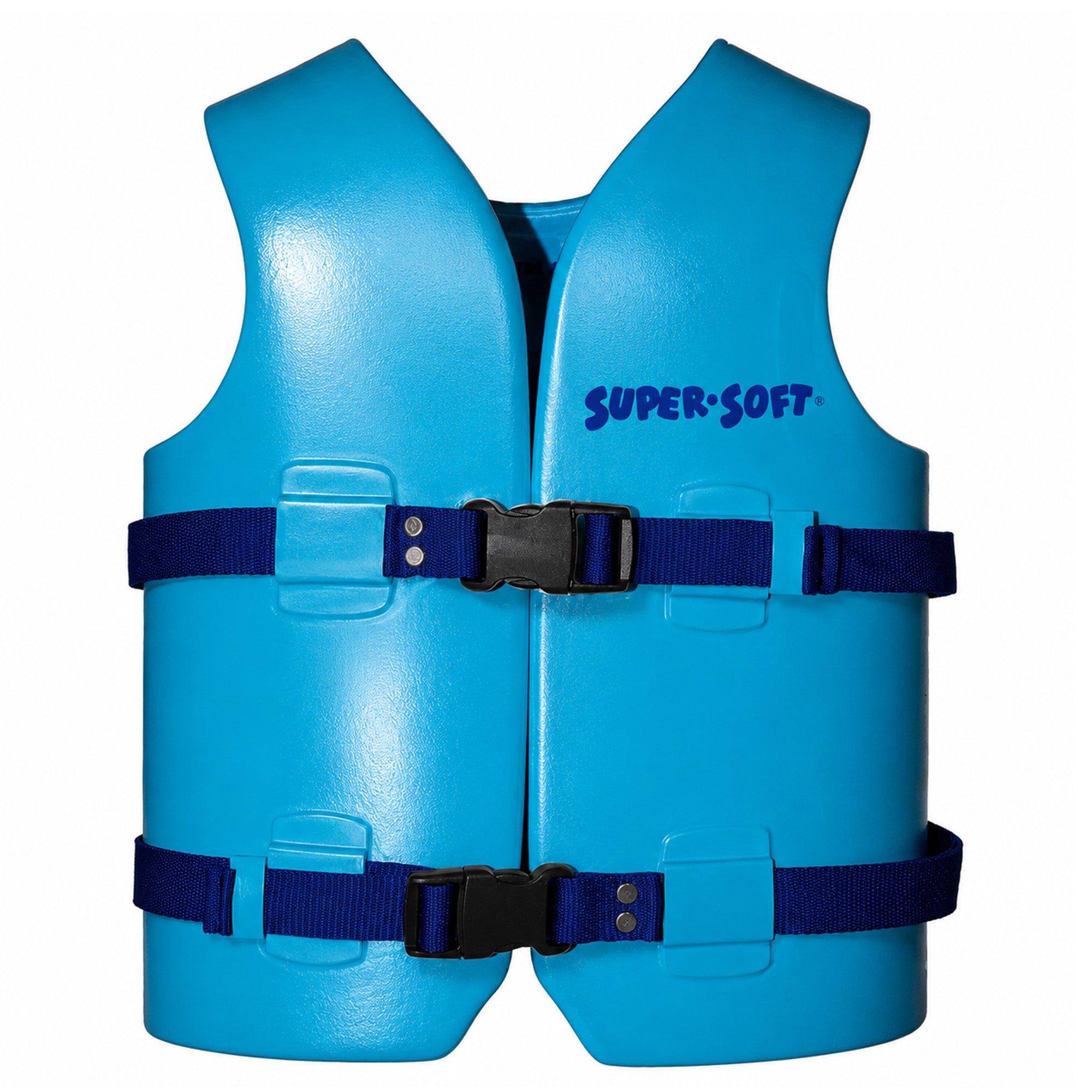 TRC Recreation Super Soft Medium Child Life Jacket Swim Safety Vest, Marina Blue