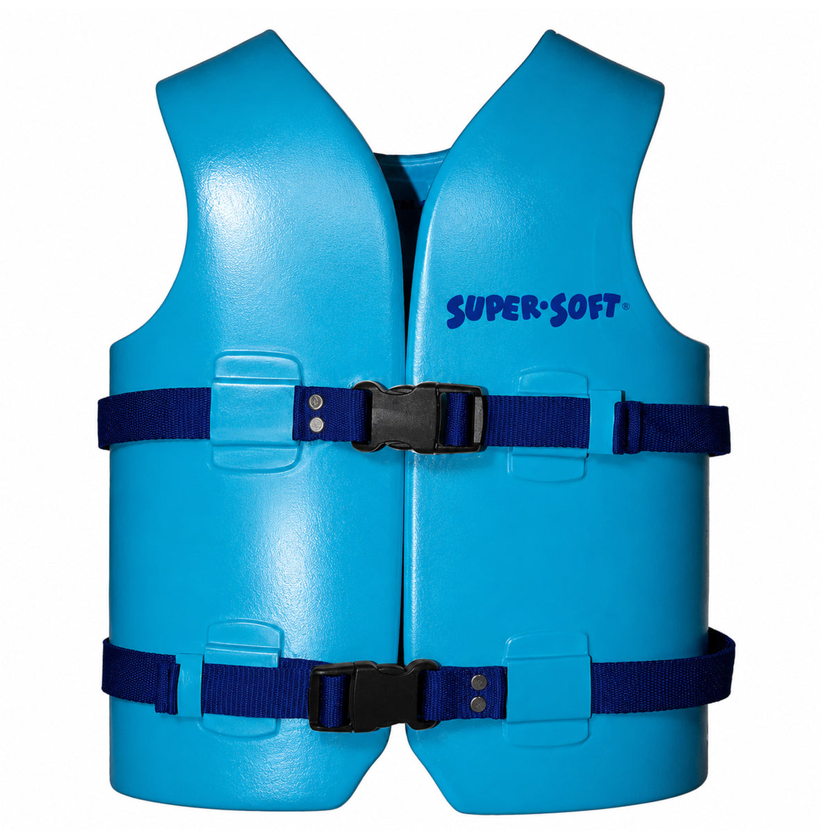 TRC Recreation Super Soft Medium Child Life Jacket Swim Safety Vest, Marina Blue