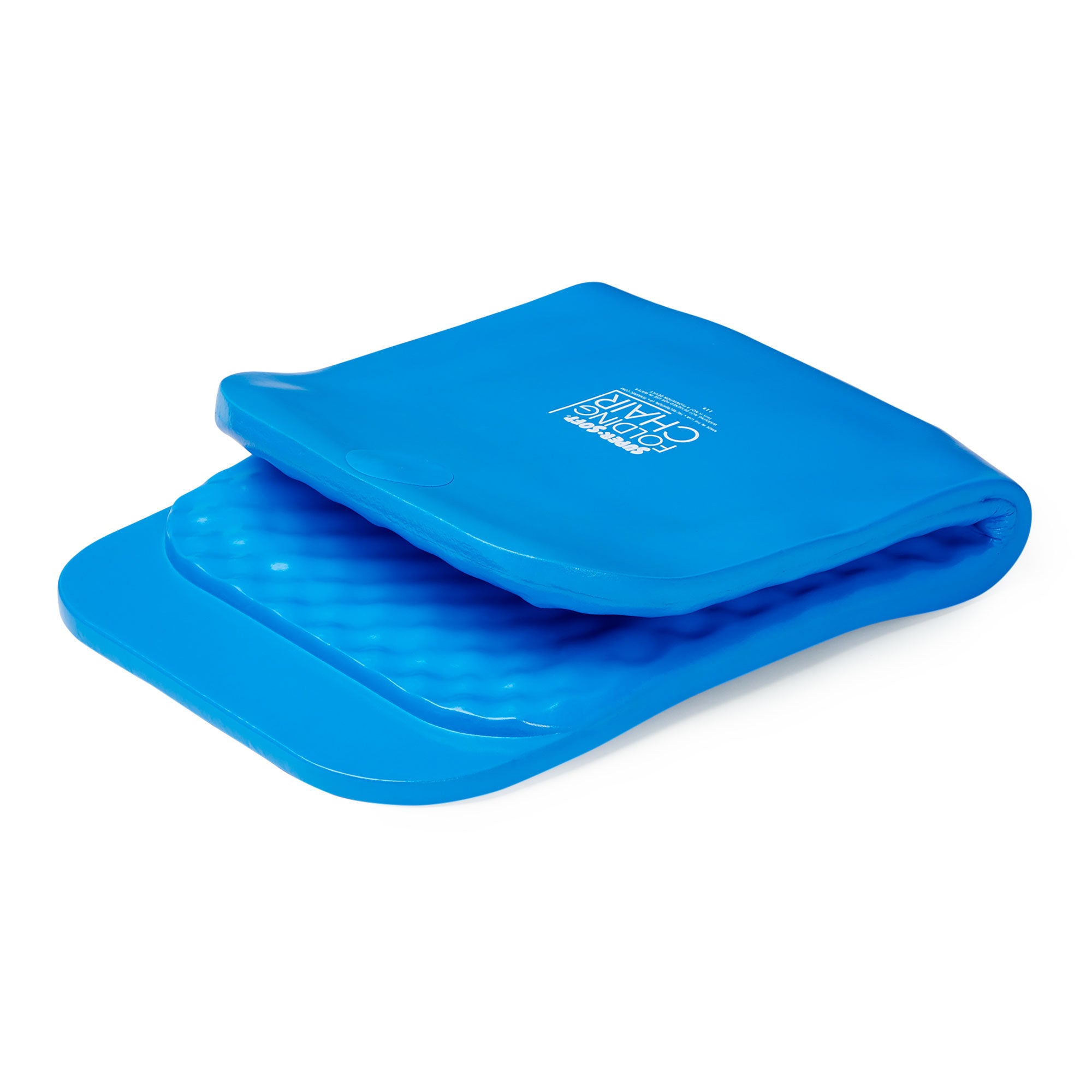 TRC Recreation Super Soft 19" Foam Folding Lake Poolside Chair,Blue(Open Box) - VMInnovations