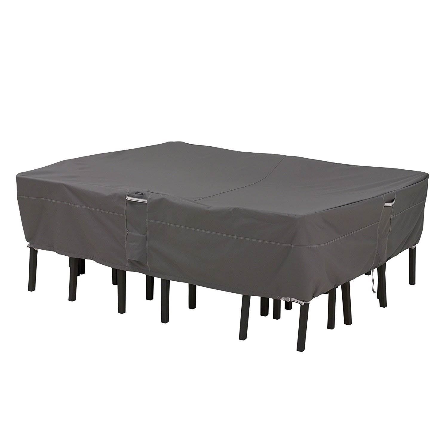 Classic Accessories Ravenna Rectangular Oval Patio Table & Chair Cover, X-Large