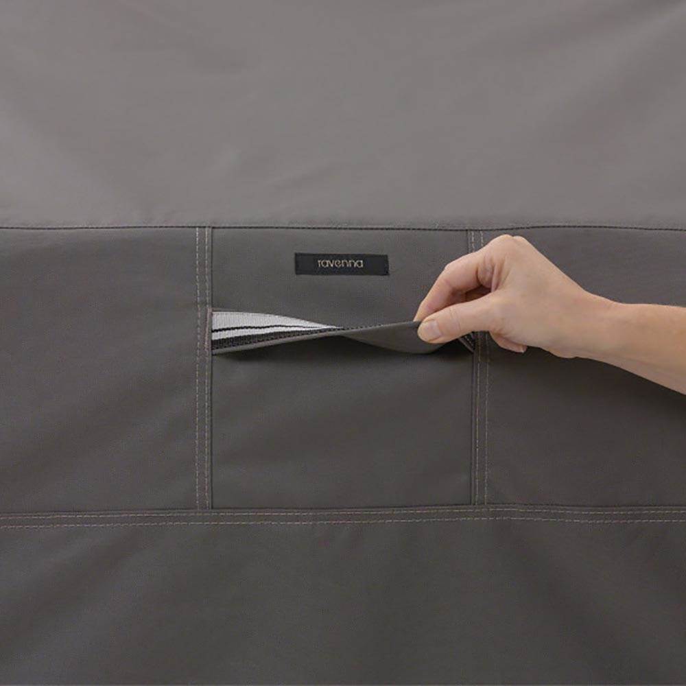 Classic Accessories Ravenna Water Resistant Stand Up Dome Patio Heater Cover