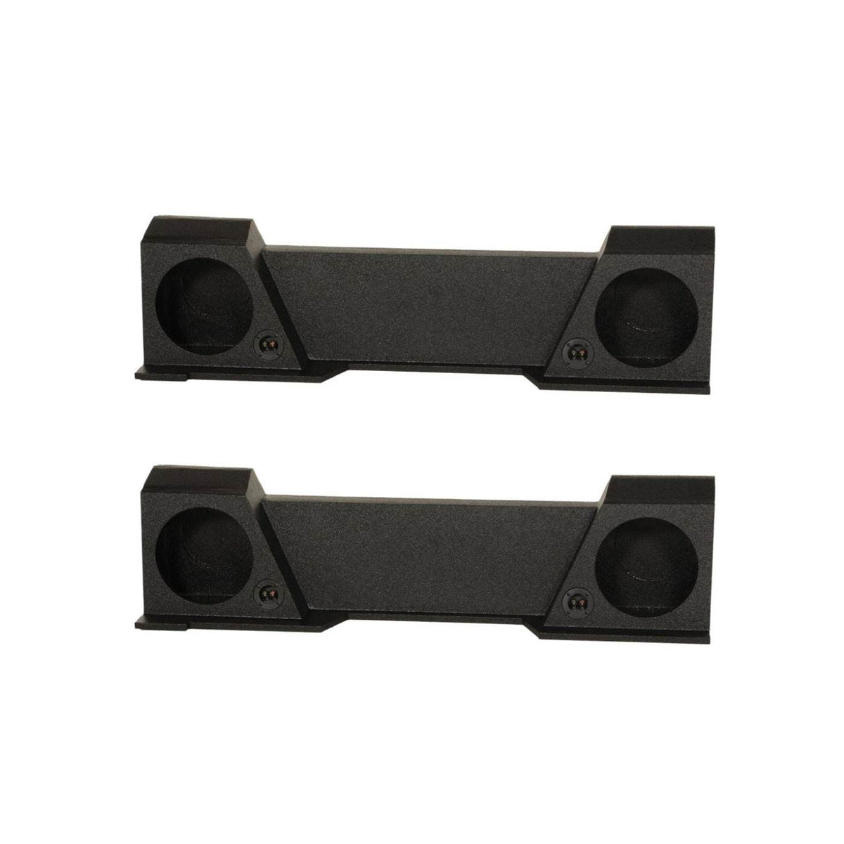Q Power 2 Hole 10" Enclosure GMC Chevy 2007- 2013 Xcab High Transmission (2 Pk)