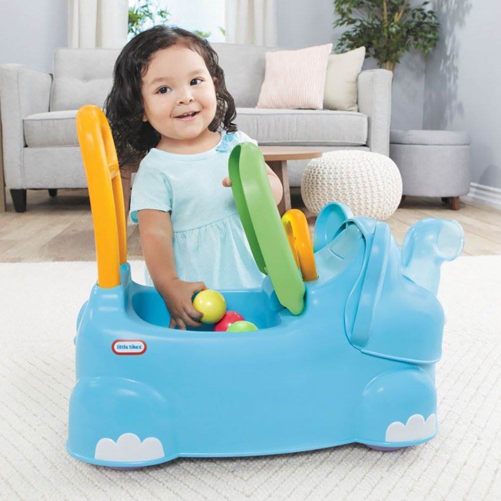 Little Tikes Scoot Around Animals Elephant Toddler Ride On Learning Toy (2 Pack)