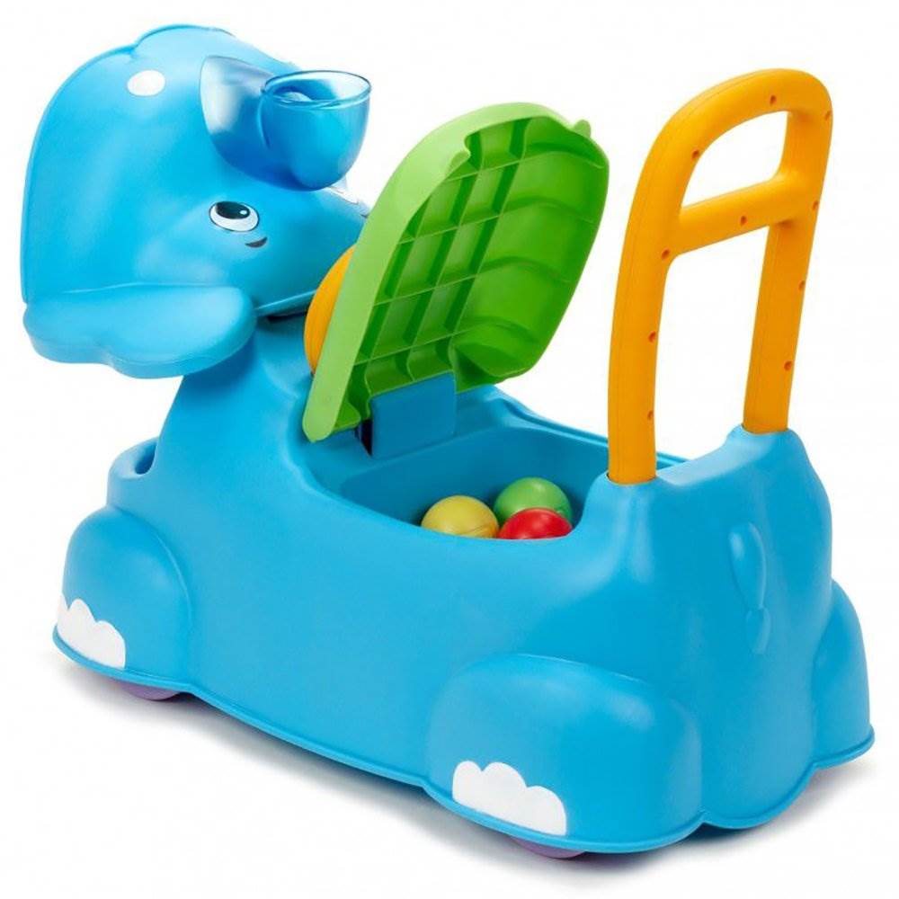 Little Tikes Scoot Around Animals Elephant Toddler Ride On Learning Toy (2 Pack)