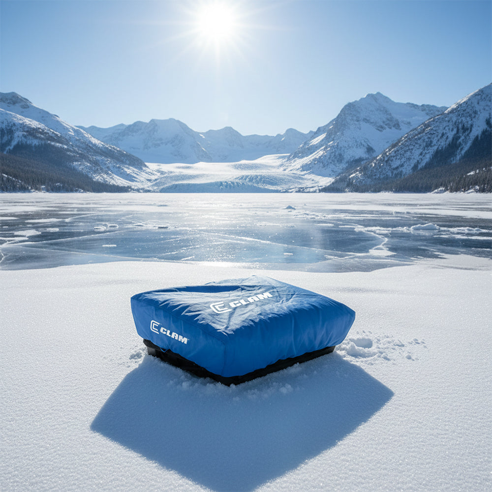 Clam 9973 Fish Trap Ice Fishing Travel Cover for Kenai & Kenai Pro (Cover Only) - VMInnovations
