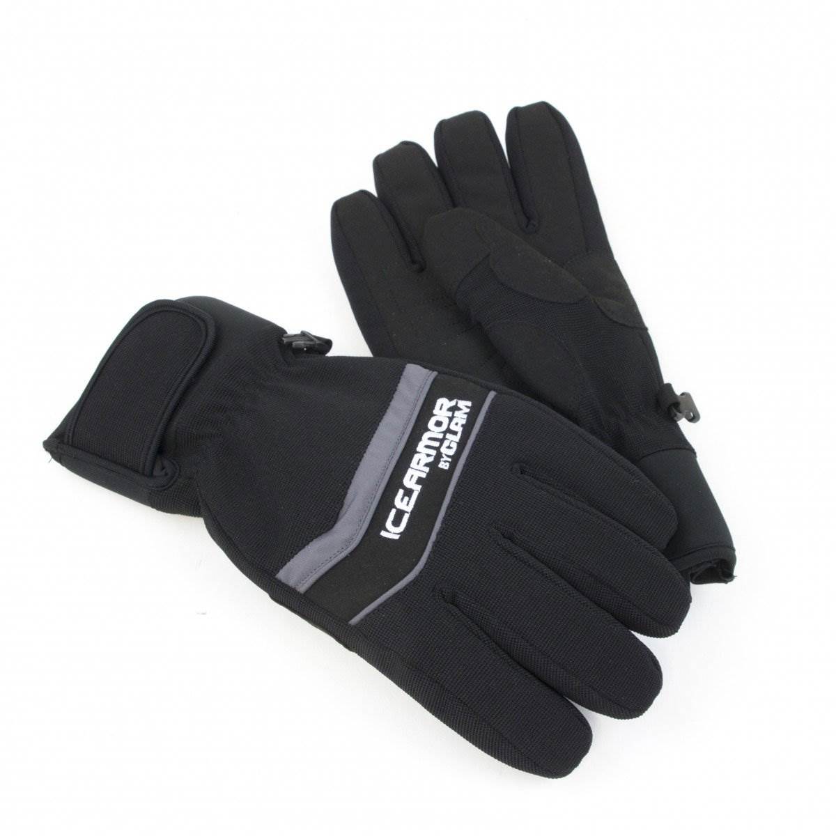 CLAM IceArmor Edge Outdoor Winter Insulated Waterproof Ice Fishing Gloves, XL
