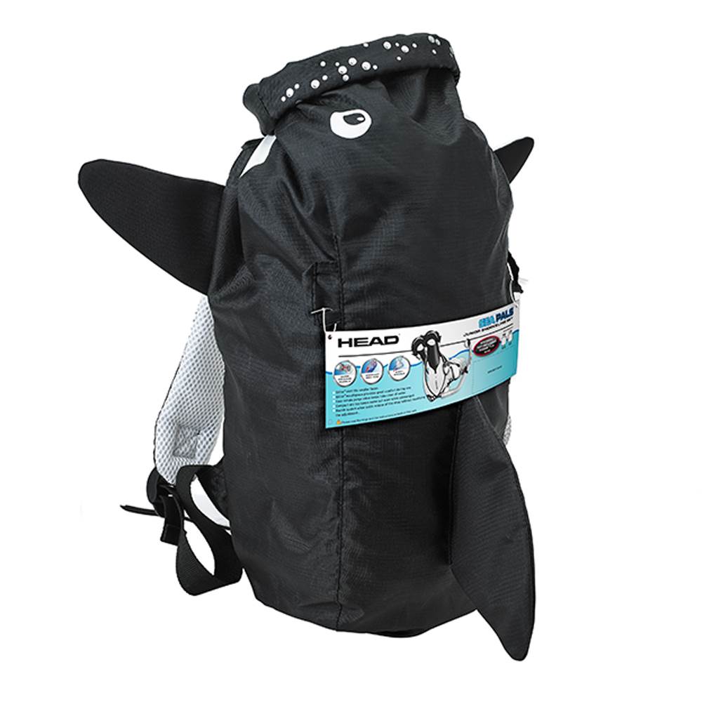 HEAD Sea Pals Jr. Kid's Orca Snorkeling Swim Set, Large/Extra Large (Used)
