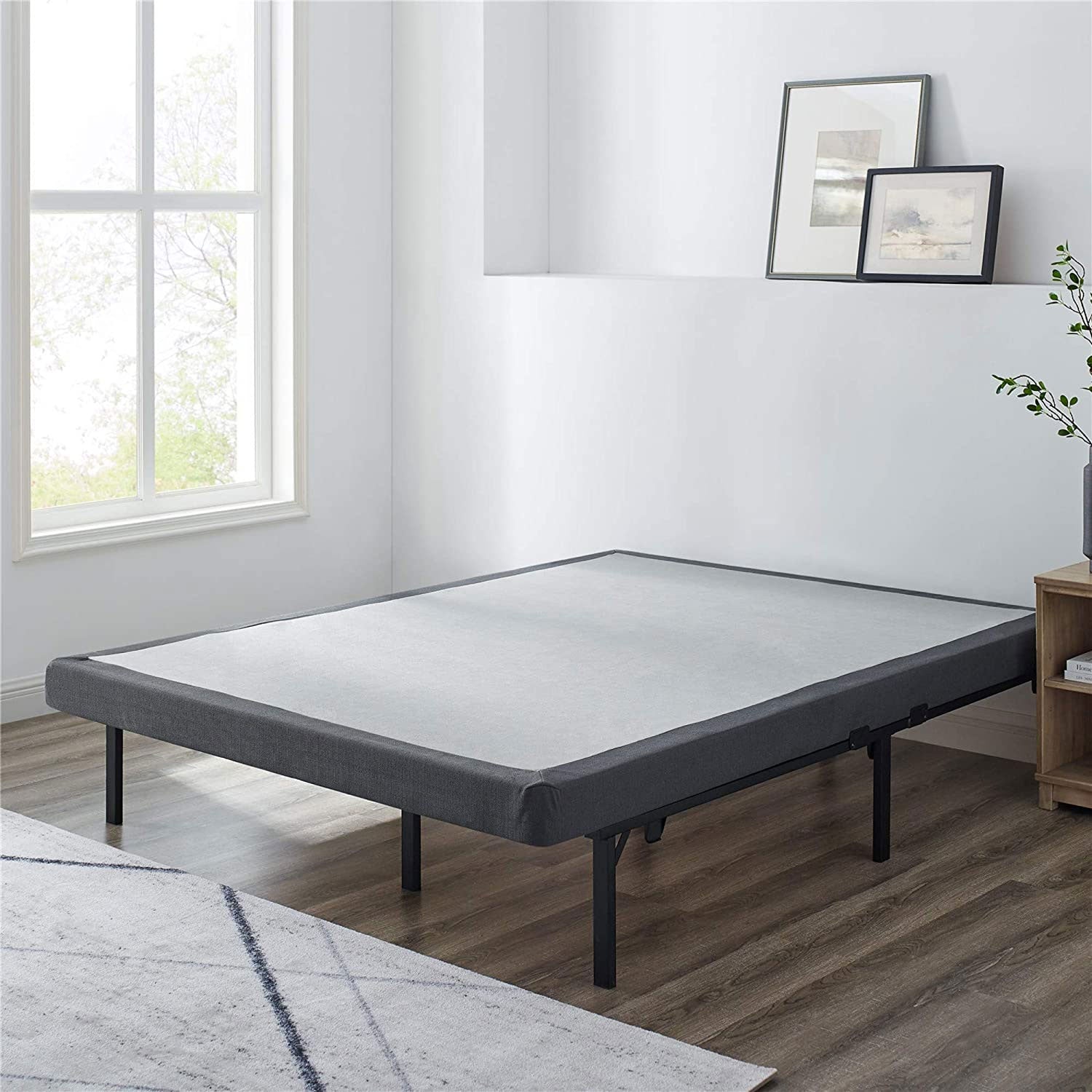 Classic Brands Instant Foundation Low Profile 4 In Box Spring Replacement, Full
