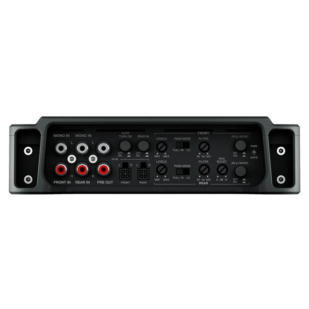 Hertz HCP4D 1160 Watt Compact Class D 4 Chanel Car Audio Amp Amplifier (2 Pack)