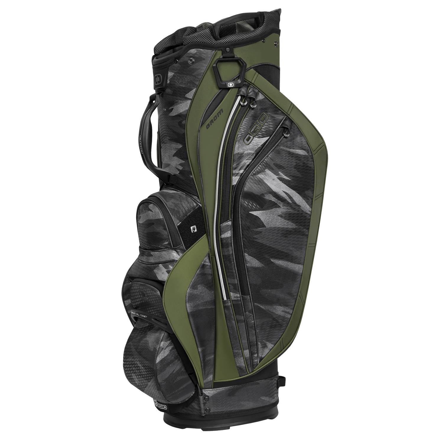 OGIO Grom 2X Barrel Top 8 Pocket/Ball Pocket Cart Golf Bag, Camo Moss (2 Pack)