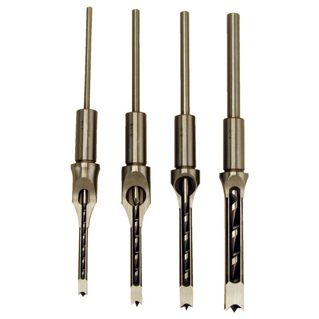 Powermatic 1791096 Premium Mortising Hollow Chisel Mortiser Machine Bit Set - VMInnovations