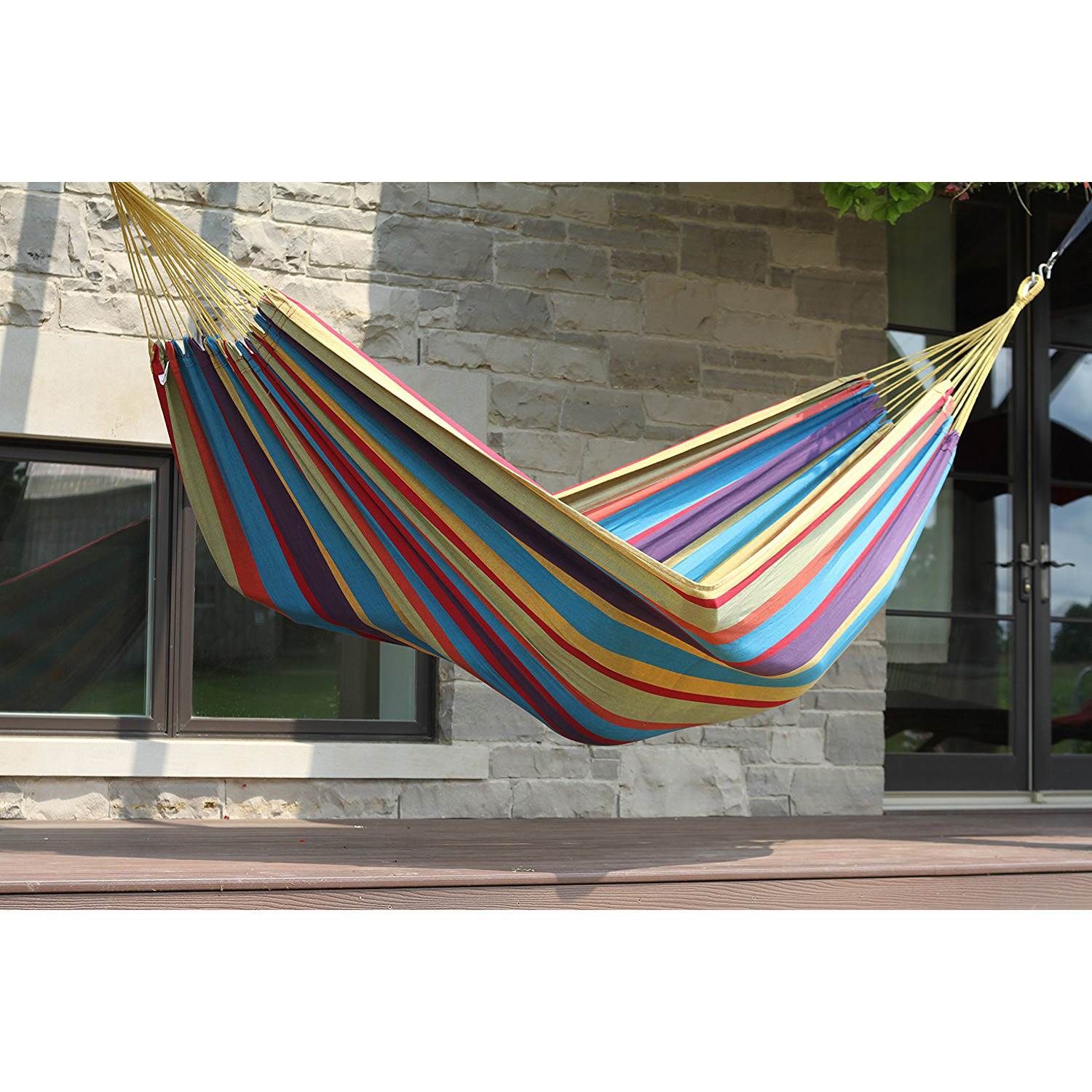 Vivere Brazilian Tropical 2 Person Hammock (2 Pack)