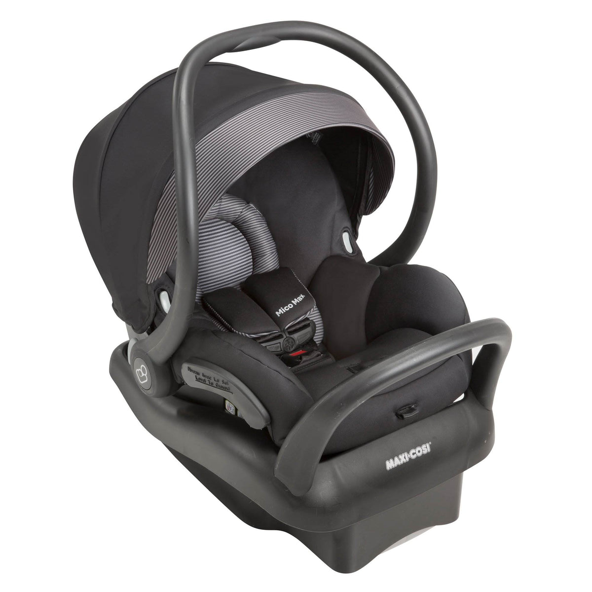 Maxi-Cosi Mico Max 30 Rear Facing Baby Infant Car Seat with Base, Black (2 Pack)