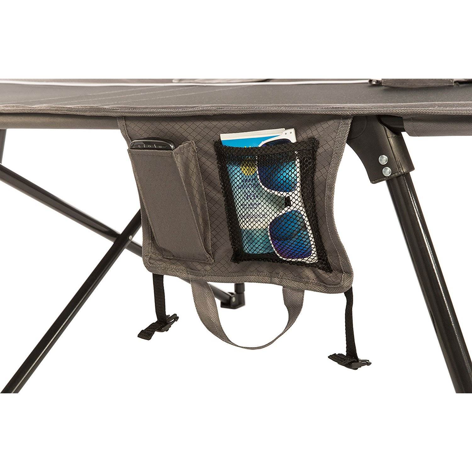 Kamp Rite Kwik Cot Folding Portable Outdoor Camping Hiking Sleeping Bed (2 Pack) - VMInnovations