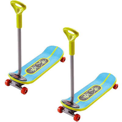 Fisher Price Kids Convertible Grow to Pro 3 in 1 Skateboard Scooter Toy (2 Pack)