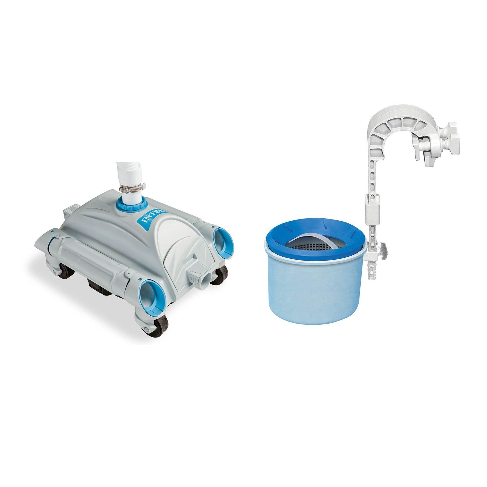 Intex Automatic Above-Ground Swimming Pool Vacuum & Mounted Automatic Skimmer - VMInnovations