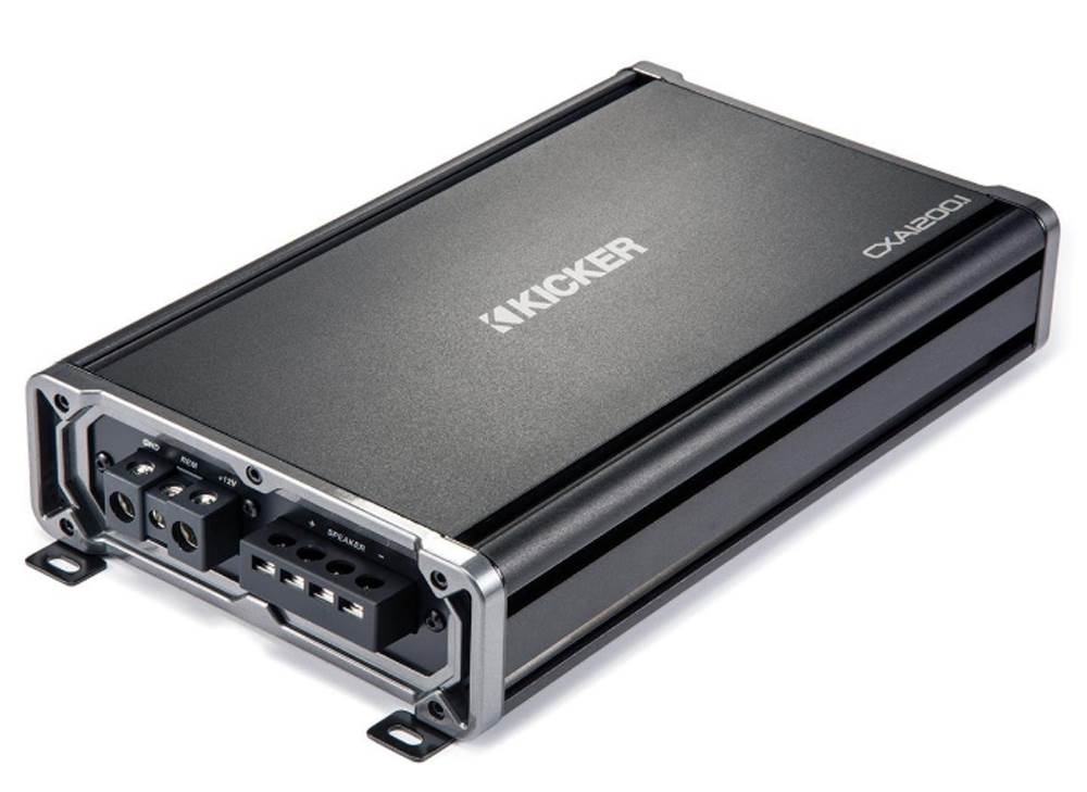Kicker CX1200.1 2400W Mono D Car Amplifier Amp 1200W RMS | 43CXA12001 (2 Pack)