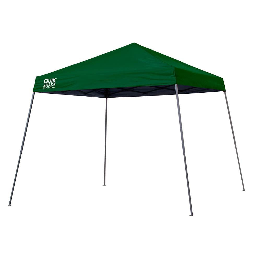 Quik Shade Expedition 12 x 12 Foot Pop Up Canopy, Green (Open Box)