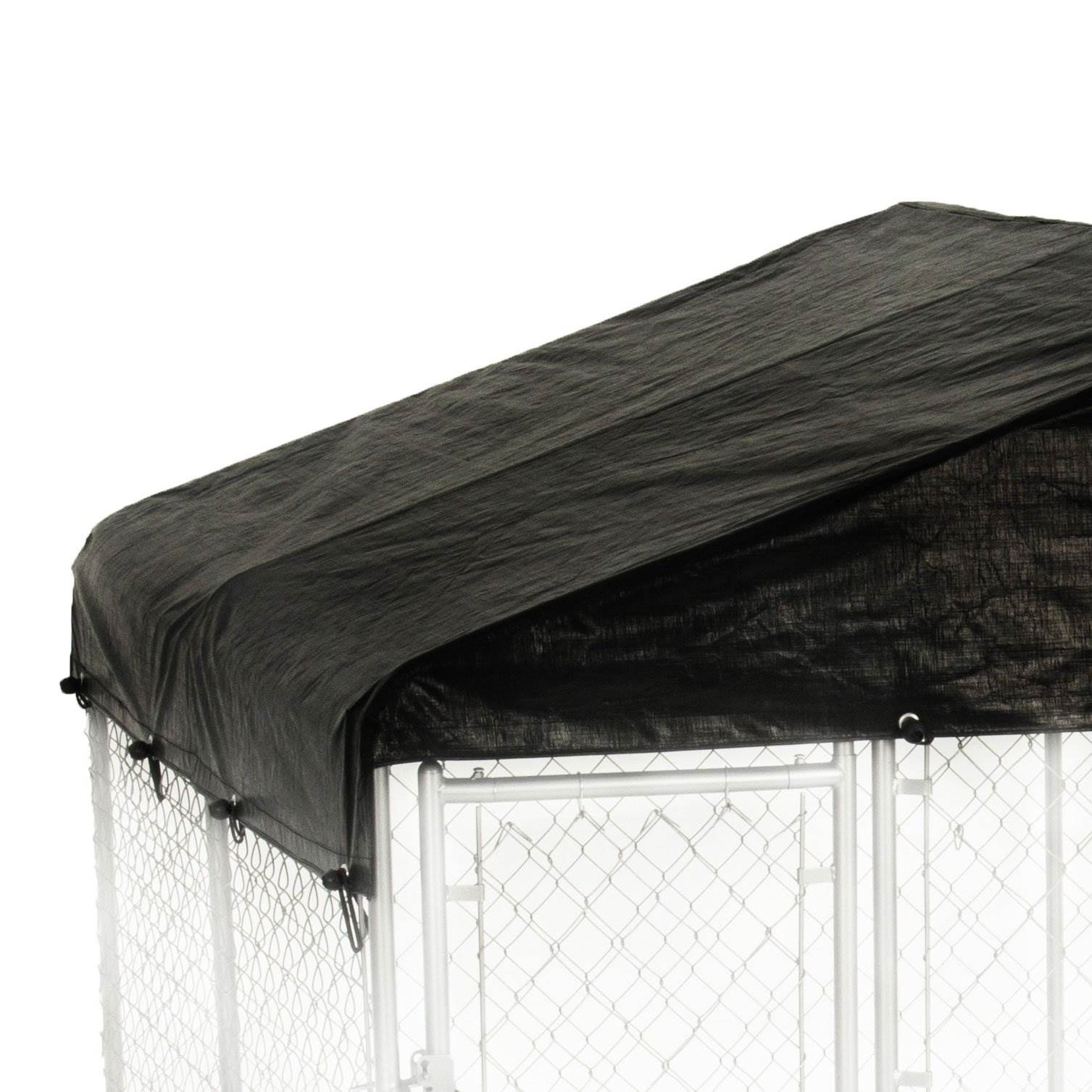 WeatherGuard 10' x 10' Dog Run Kennel Waterproof Roof Cover Only (2 Pack) - VMInnovations