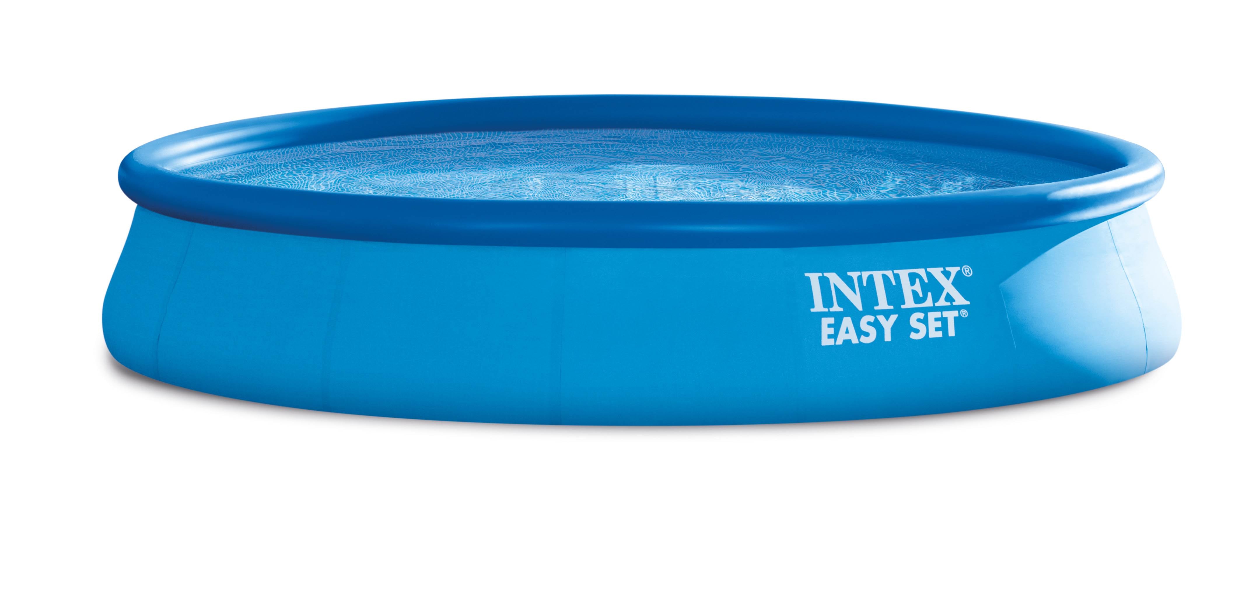 Intex 15' x 33" Easy Set Above Ground Swimming Pool & 530 GPH Pump (2 Pack)