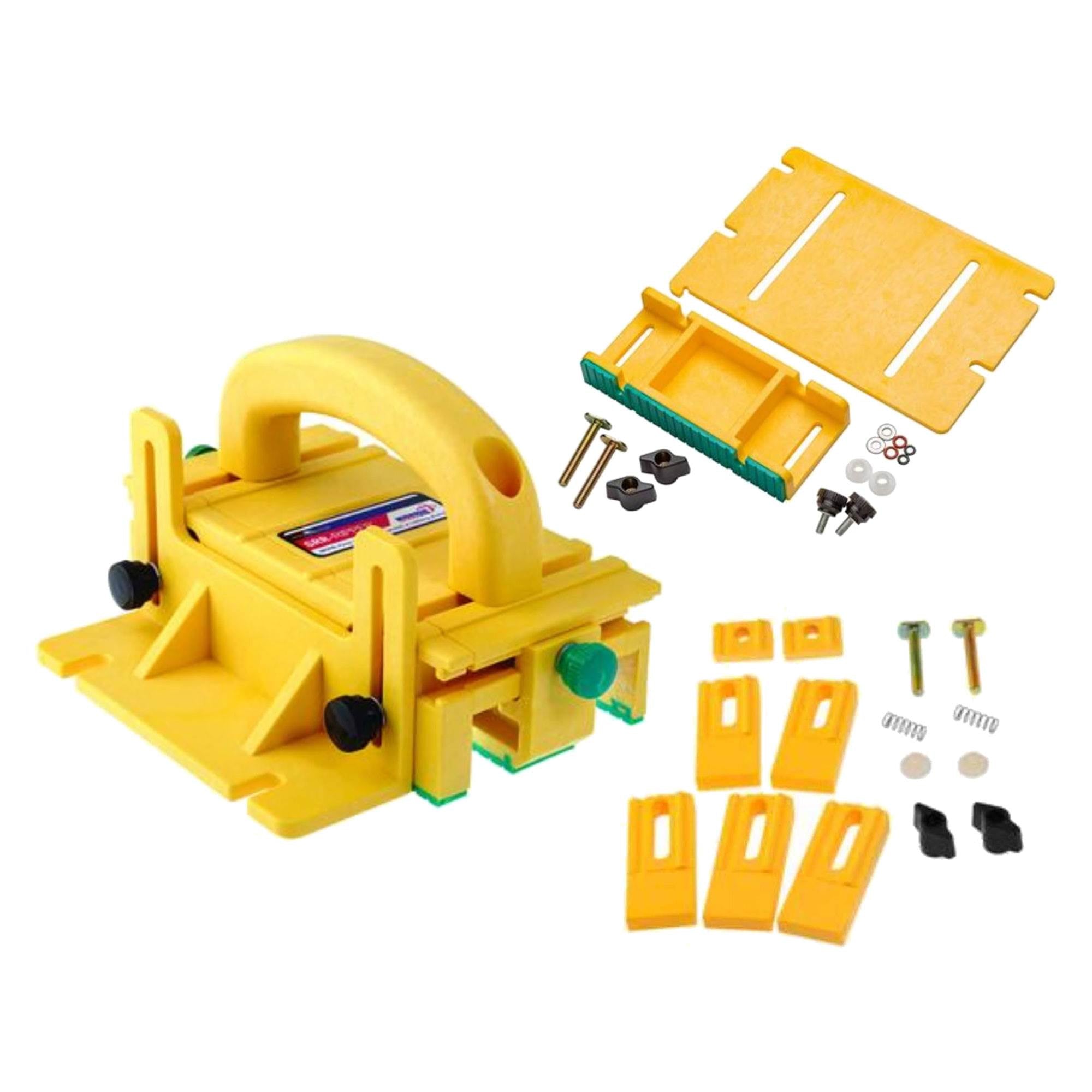 Microjig GR100 Woodworking Table Saw 3D Pushblock w/ Gravity Heel & Stabilizer