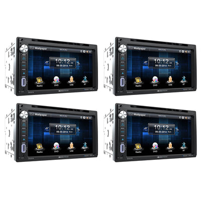 SoundStream Double DIN Multimedia Source Unit 6.5" LCD Touch Screen (4 Pack)