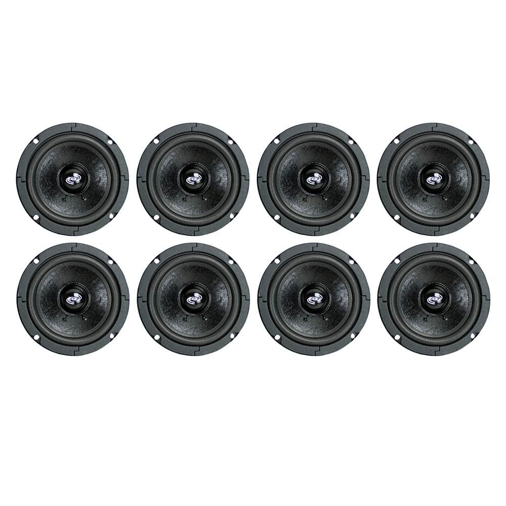 Pyle Pro 5" 200W Car DJ Home Mid Bass Mid Range Speaker Driver Audio (8 Pack)