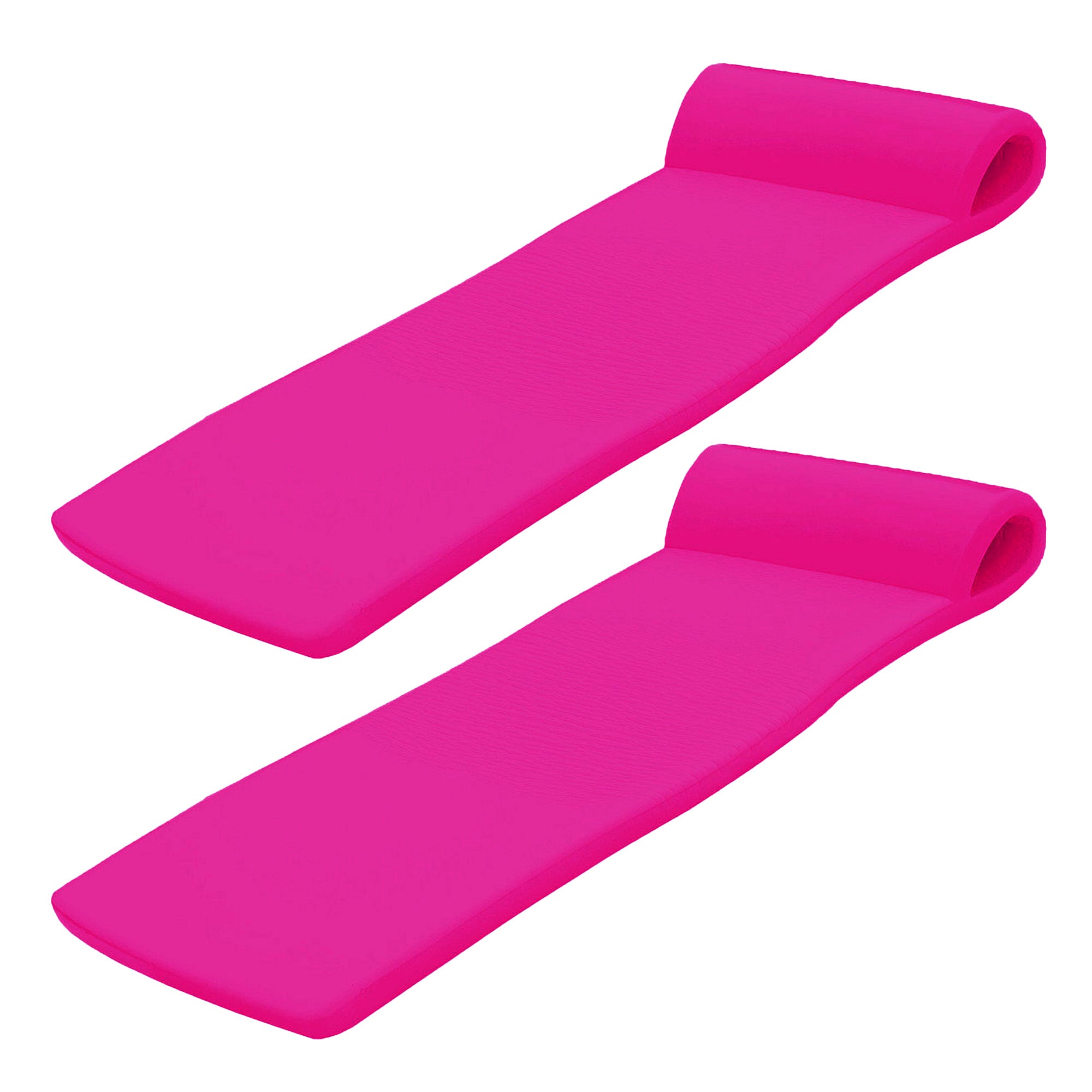 TRC Recreation Sunsation 1.75 inch Swimming Pool Foam Floating Mattress (2 Pack) - VMInnovations